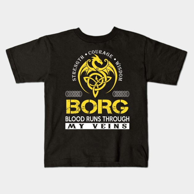 BORG Kids T-Shirt by isaiaserwin